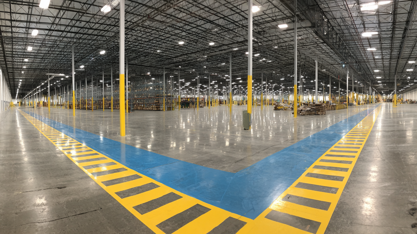 Industrial epoxy flooring installation
